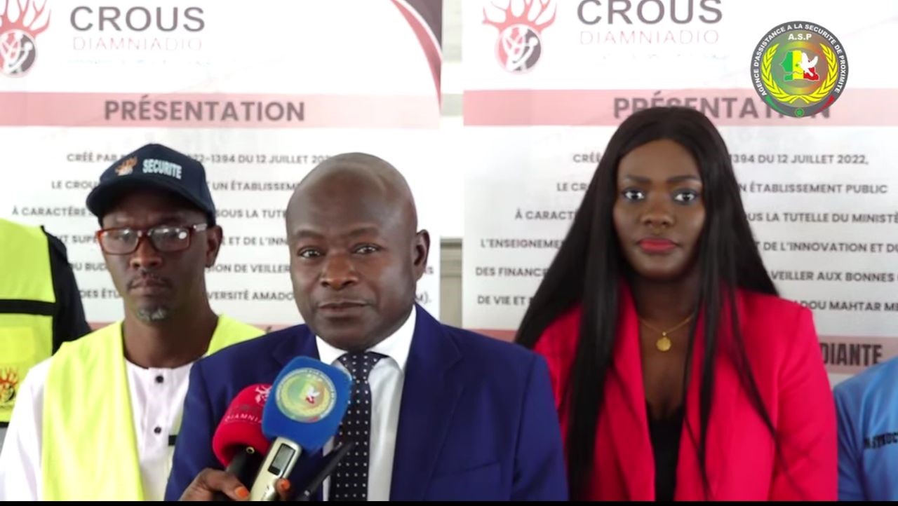 L’ASP forme les agents de sécurité du CROUS de Diamniadio