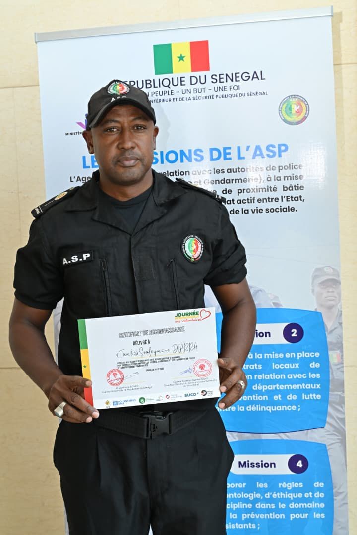 Journée internationale du volontariat : l’agent Souleymane DIARRA honoré