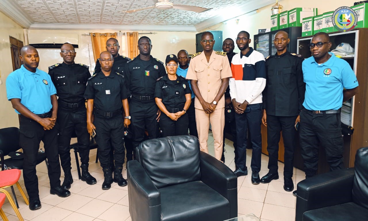Visite de courtoisie des Chefs de Pôles (CP) et Chefs d’unité départementale (CUD) au Préfet du département de Mbacké